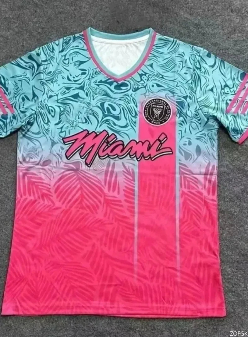 Maillot extérieur inter miami nouvelle collection 2025 imprimé dessin animé