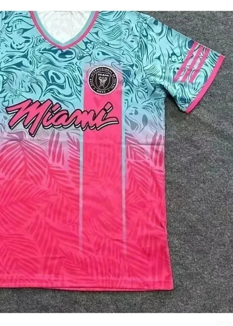 Maillot extérieur inter miami nouvelle collection 2025 imprimé dessin animé