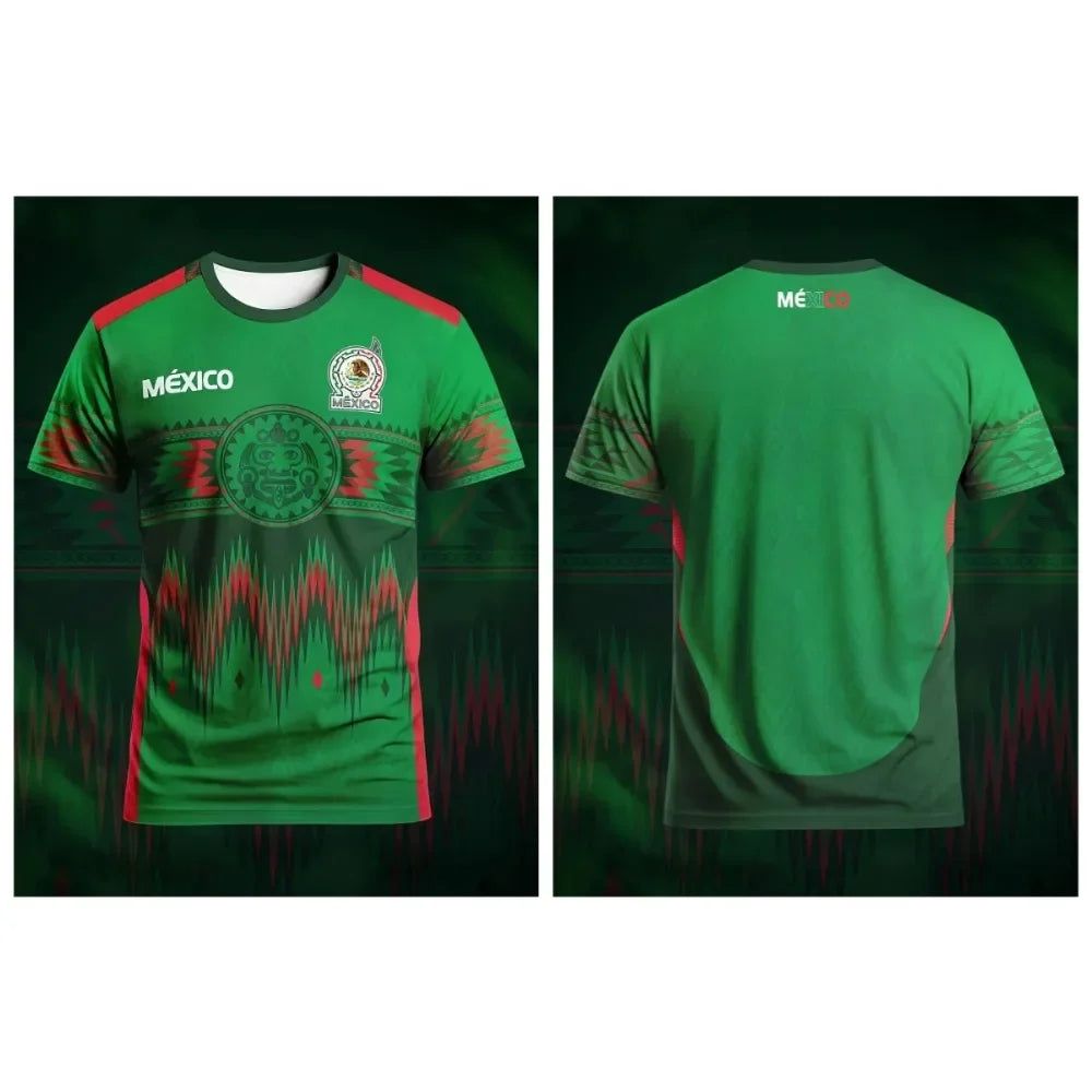 Mexique maillot domicile et extérieur pour adultes et enfants