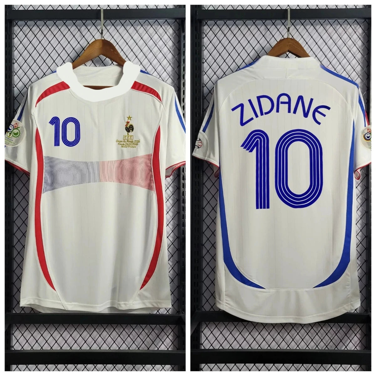 Maillot France Vintage 2006 Flocage ZIDANE pour adulte et enfant