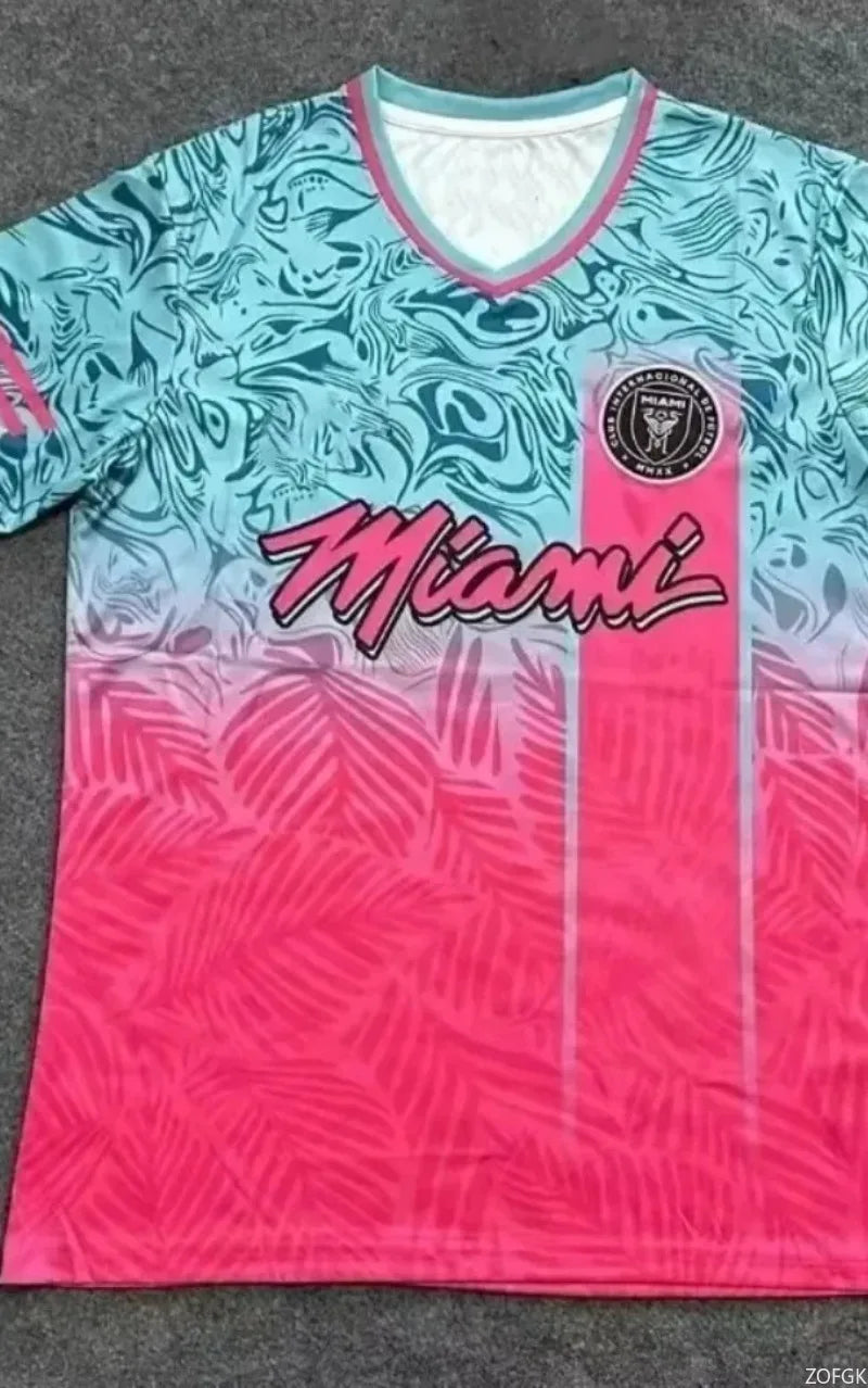 Maillot extérieur inter miami nouvelle collection 2025 imprimé dessin animé