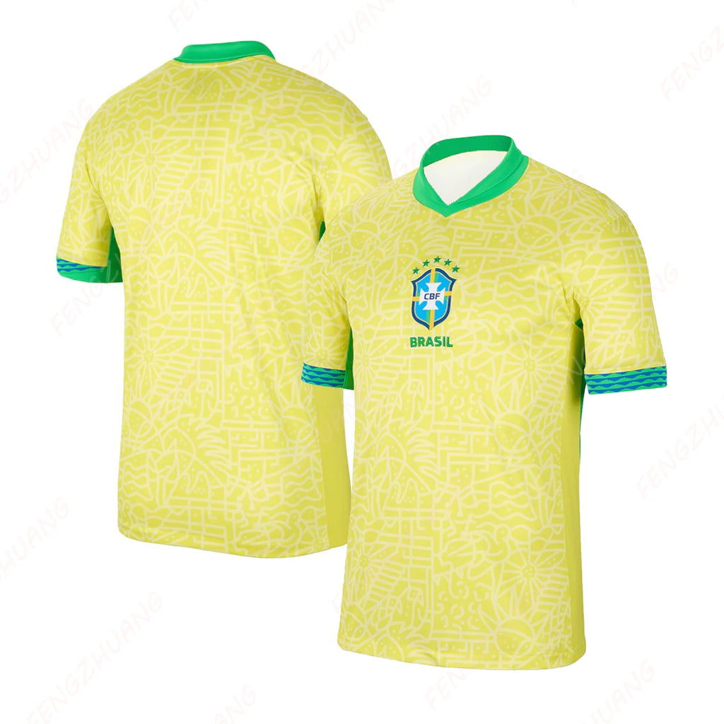 Brésil maillot 2024 pour adultes et enfants