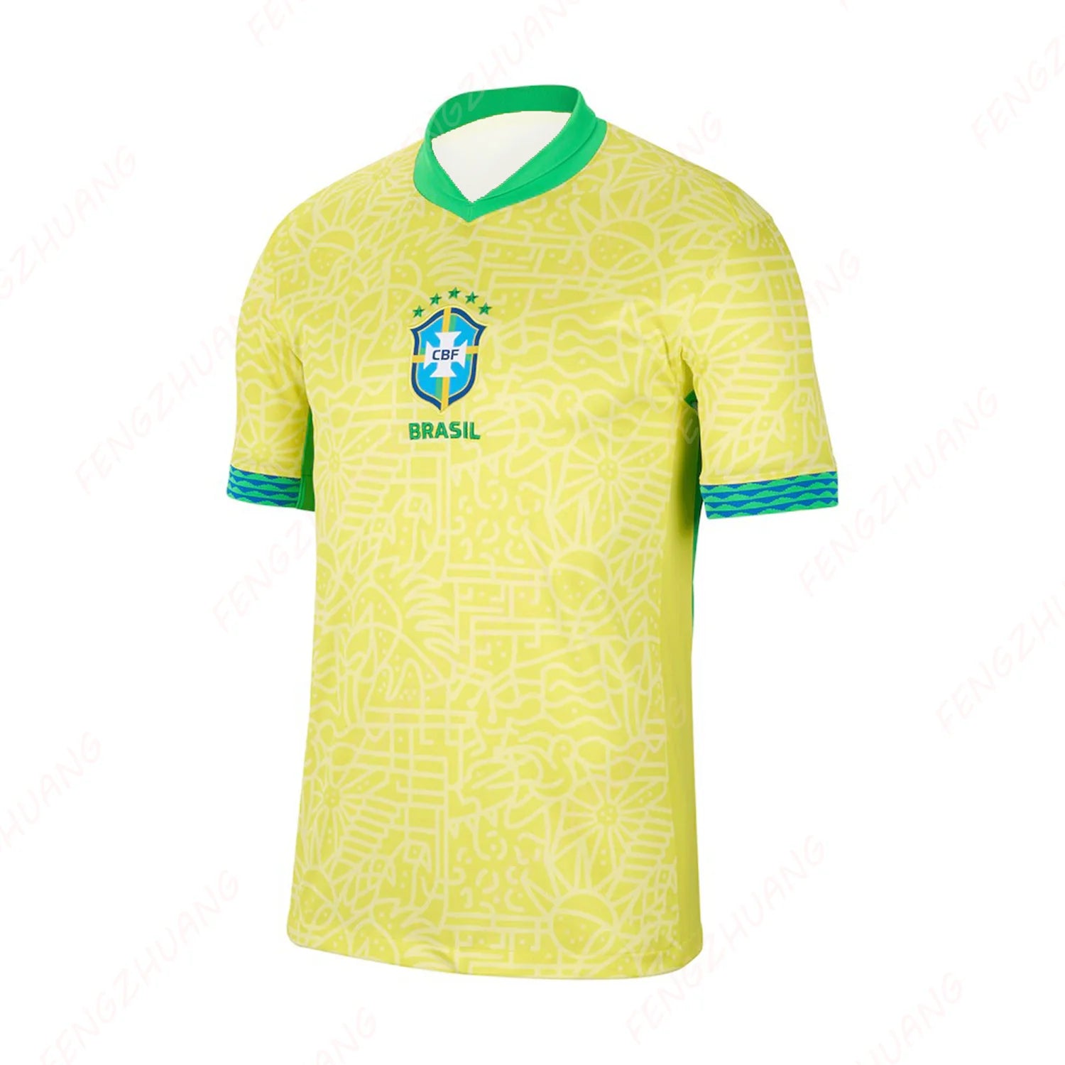 Brésil maillot 2024 pour adultes et enfants