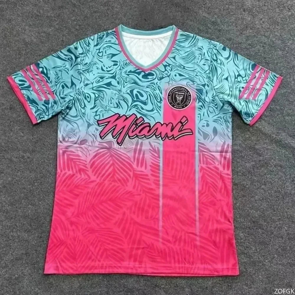 Maillot extérieur inter miami nouvelle collection 2025 imprimé dessin animé