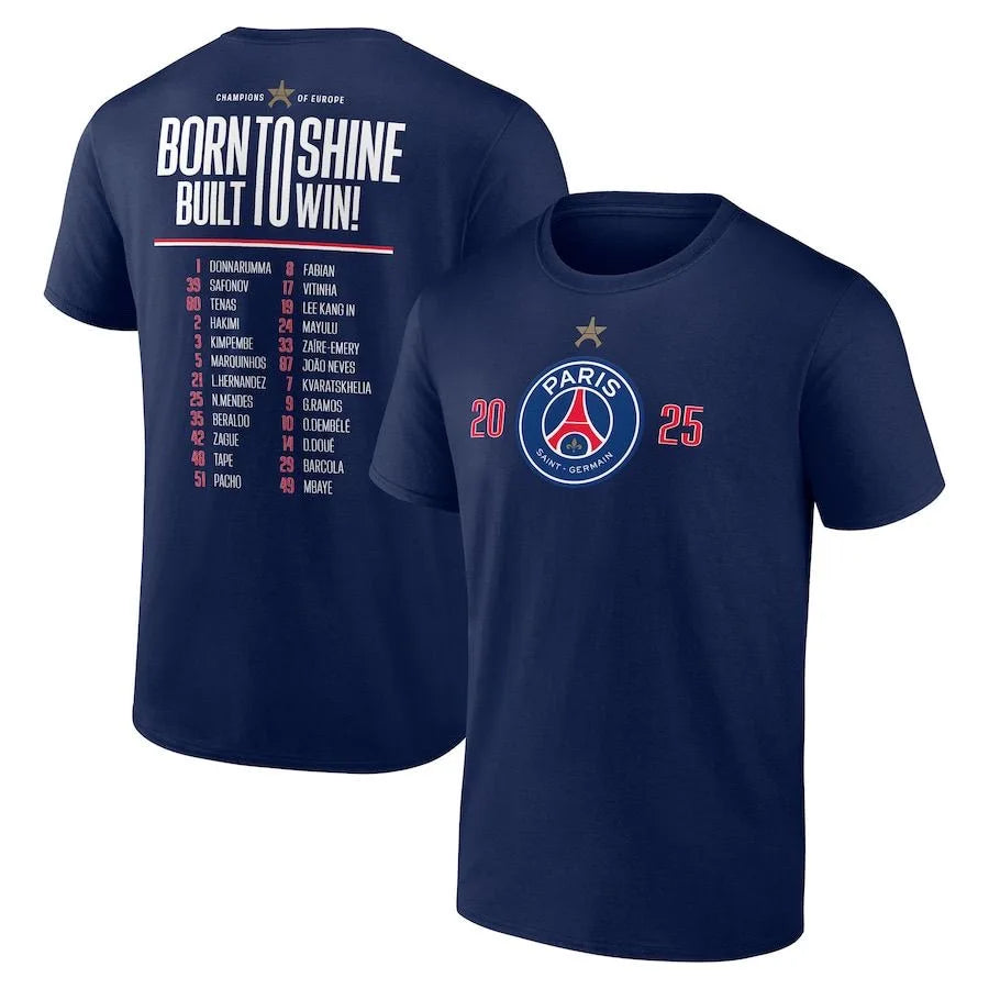 T-shirt  Paris champions 2025