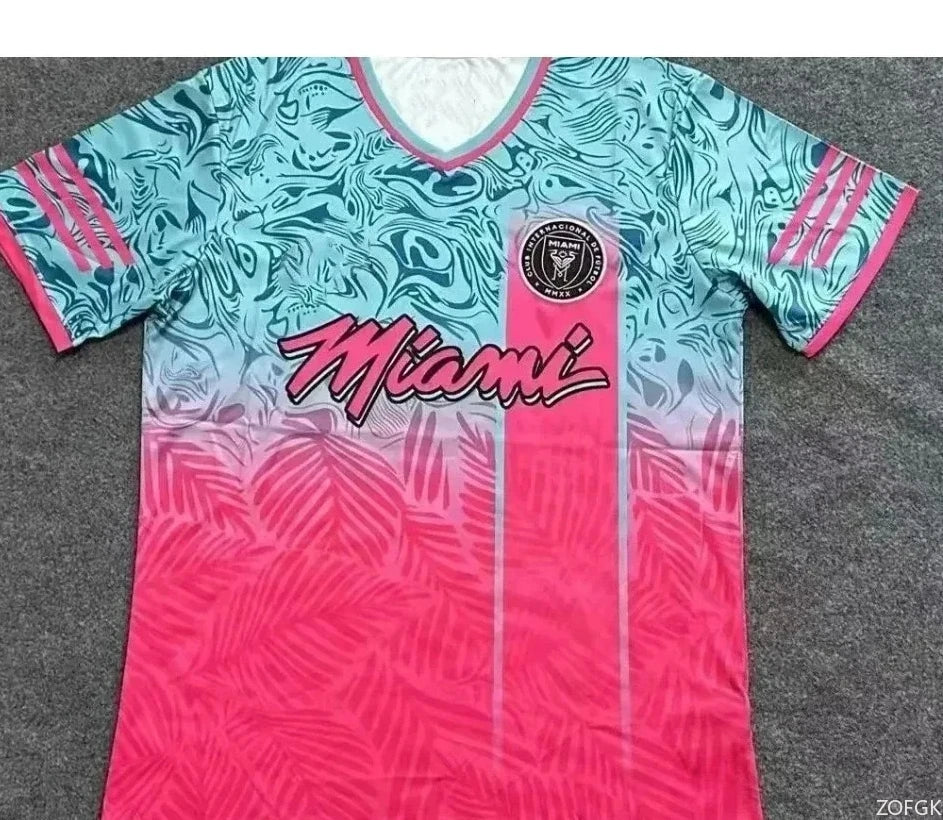 Maillot extérieur inter miami nouvelle collection 2025 imprimé dessin animé